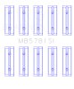 King Engine Bearings Nissan MR18DE / MR20DE (Size STD) Main Bearing Set thumbnail 9