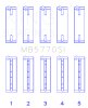 King Engine Bearings Nissan/Infiniti VK45 - VK50 - VK56 Main Bearing Set - Size STD thumbnail 9
