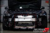 AMS Performance 2009+ Nissan R35 GTR Alpha Race Front Mount Intercooler Kit w/Logo thumbnail 1