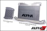 AMS Performance 2009+ Nissan R35 GTR Alpha Race Front Mount Intercooler Kit w/Logo thumbnail 2