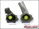 AMS Performance 08-15 Mitsubishi EVO X Widemouth Downpipe w/Turbo Outlet Pipe thumbnail 1