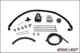 AMS Performance 08-15 Mitsubishi EVO X Fuel Pressure Regulator Kit - Black thumbnail 2