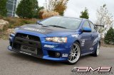 AMS Performance 08-15 Mitsubishi EVO X Front Mount Intercooler w/Modular Cast End Tanks & Logo thumbnail 2