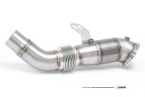 AMS Performance 2020+ Toyota Supra A90 Street Downpipe w/GESI Catalytic Converter thumbnail 2