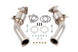 AMS Performance VR30DDTT Street Lower Downpipes w/GESI Catalytic Converter thumbnail 1