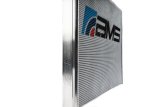 AMS Performance BMW G8X M2/M3/M4 S58 Heat Exchanger - Limited Edition M Color Logo thumbnail 1