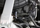J&L 11-17 Ford Mustang V6 Passenger Side Oil Separator 3.0 - Black Anodized thumbnail 3