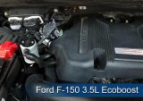J&L 2011-2025 Ford F-150 2.7L/3.5L/5.0L Passenger Side Oil Separator 3.0 - Clear Anodized thumbnail 5