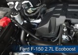 J&L 2011-2025 Ford F-150 2.7L/3.5L/5.0L Passenger Side Oil Separator 3.0 - Clear Anodized thumbnail 6