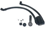 J&L 2018-2023 Ford Mustang GT Driver Side Oil Separator 3.0 - Black Anodized thumbnail 1
