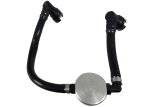 J&L 2018-2023 Ford Mustang GT Passenger Side Oil Separator 3.0 - Clear Anodized thumbnail 3