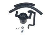 J&L 05-23 Dodge Charger 5.7L Hemi Passenger Side Oil Separator 3.0 - Black Anodized thumbnail 1