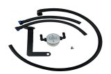 J&L 10-15 Chevrolet Camaro LS3 6.2L Passenger Side Oil Separator 3.0 - Clear Anodized thumbnail 1
