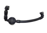J&L 11-17 Ford Mustang V6 Passenger Side Oil Separator 3.0 V2 - Black Anodized thumbnail 1