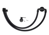 J&L 17-22 Ford F-250 6.2L/7.3L Passenger Side Oil Separator 3.0 - Black Anodized thumbnail 1