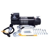 Superwinch 11500 LBS 12V DC 3/8in x 80ft Synthetic Rope Tiger Shark 11500 Winch thumbnail 3