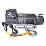 Superwinch 9500 LBS 12V DC 3/8in x 80ft Synthetic Rope Tiger Shark 9500 Winch thumbnail 1