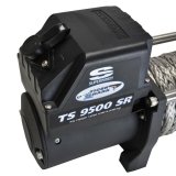 Superwinch 9500 LBS 12V DC 3/8in x 80ft Synthetic Rope Tiger Shark 9500 Winch thumbnail 4
