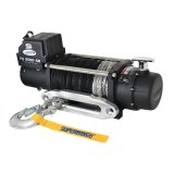 Superwinch 9500 LBS 12V DC 3/8in x 80ft Synthetic Rope Tiger Shark 9500 Winch thumbnail 6