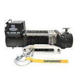 Superwinch 9500 LBS 12V DC 3/8in x 80ft Synthetic Rope Tiger Shark 9500 Winch thumbnail 9
