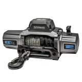 Superwinch 12000 LBS 12V DC 3/8in x 80ft Synthetic Rope SX 12000SR Winch - Graphite thumbnail 4