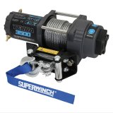 Superwinch 3500 LBS 12V DC 7/32 in x 32 ft Steel Rope Terra 3500 Winch - Gray Wrinkle thumbnail 2