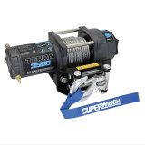 Superwinch 3500 LBS 12V DC 7/32 in x 32 ft Steel Rope Terra 3500 Winch - Gray Wrinkle thumbnail 3