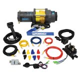 Superwinch 3500 LBS 12V DC 7/32in x 32ft Synthetic Rope Terra 3500SR Winch - Gray Wrinkle thumbnail 9