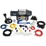 Superwinch 4500 LBS 12V DC 15/64in x 50ft Steel Rope Terra 4500 Winch - Gray Wrinkle thumbnail 6