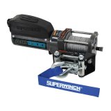 Superwinch 1,500 lbs. 1.1 HP 120V AC 1/8 In x 35ft. Wire Rope - Gray Wrinkle thumbnail 2