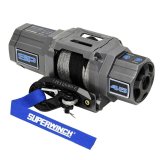 Superwinch 4500 LBS 12V DC 1/4in x 40ft Synthetic Rope Hawse Fairlead SP 45SR Winch thumbnail 1