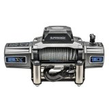 Superwinch 10000 LBS 12V DC 3/8in x 80ft Synthetic Rope SX10SR Winch - Semi Gloss Black thumbnail 3