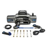 Superwinch 10000 LBS 12V DC 3/8in x 80ft Synthetic Rope SX10SR Winch - Semi Gloss Black thumbnail 5