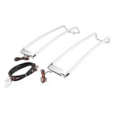 Letric Lighting Saddlebag Lid Rail Guard Chrome thumbnail 1