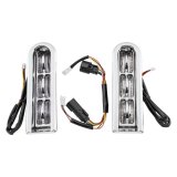 Letric Lighting Saddlebag Filler Support LED Chrome thumbnail 1
