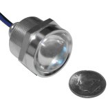 Letric Lighting Royal Flush LED 1in Stl/White/Amber thumbnail 1
