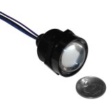 Letric Lighting Royal Flush LED 1in Black/Red/Amber thumbnail 1