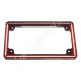 Letric Lighting 18+ HD Softail Perfect Plate Light License Plate Frame Black thumbnail 2