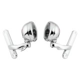 Letric Lighting 4.5in Passing Lamps Chrome/Black thumbnail 1