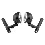 Letric Lighting 4.5in Passing Lamps Black/Chrome thumbnail 1
