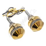 Letric Lighting Grip Indicators Lights Brass Cap White/Amber thumbnail 1