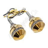 Letric Lighting Grip Indicators Lights Brass Cap White/Amber thumbnail 2