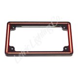 Letric Lighting 14+ Indian Scout Perfect Plate License Plate Frame Matte Black thumbnail 2