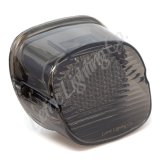 Letric Lighting Deluxe Slantback LED Taillight Smoke thumbnail 1