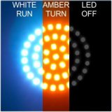 Letric Lighting CVO Deluxe Switchbacks White/Amber thumbnail 2