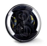 Letric Lighting 7in Integrated W/Switchbacks Turn Signal Black thumbnail 2