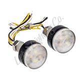 Letric Lighting Surface Indicators Lights Black White/Amber thumbnail 1