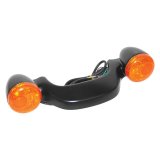 Letric Lighting Rear LED Light Bar Black/Amber thumbnail 1