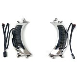 Letric Lighting Fairing Vent Switchback Turn Signal Chrome thumbnail 1
