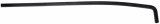 Gates 40inch L x 5/8in ID 90 Degree Molded Heater Hose 95-97 Ford Ranger 2.3L Heater To Sensor thumbnail 1